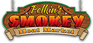 Pelkins Smokey Meat Market Logo small