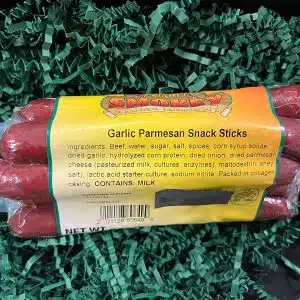 Garlic Parmesan Snack Sticks