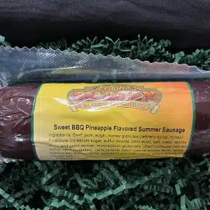Sweet BBQ Pineapple Summer Sausage
